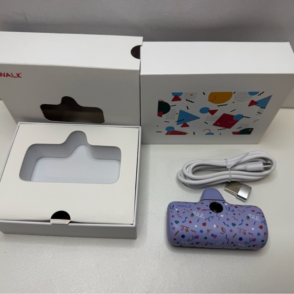 iWALK LinkPod Pattern 4800mAh Portable Charger For iPhone, Ribbon - Picture 5 of 6